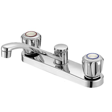 AMERICAN IMAGINATIONS 3H8-in. Brass Faucet In Chrome Color AI-34904